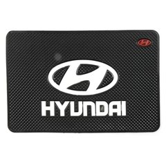 Нескользящий силиконовый коврик с логотипом HUYNDAI