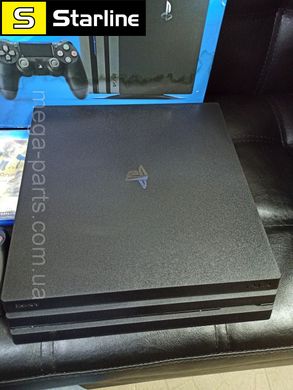 Sony Playstation 4 PS4 Pro 1 TB Б.У. + 3 диска Horizon Zero Dawn God of War FIFA, последняя ревизия CUH-7216B