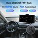 Автомобильный видеорегистратор, 10.26 дюйма, Carplay & Android Auto 4K, ADAS, Wi-Fi, GPS, камера заднего вида