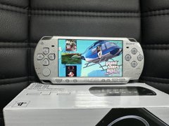 Игровая консоль прошитая Sony PlayStation PSP 2008 Silver + 64 Gb (Игры) + чехол, сумка, состояние Б.У