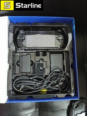 Sony PlayStation PSP - 3001 black 64 Гб прошита, багато ігор, нова, повний комплект+ ЧОХОЛ