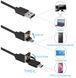 Ендоскоп Бороскоп камера Y102 HD діаметр 7 мм з підсвічуванням 3 в 1 Micro USB, Type-C і USB довжина 5 метрів