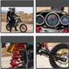 Двухместный гоночный мотокроссовый 4-тактный 125cc горный внедорожный мотоцикл с багажником автомат