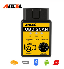 Автосканер ANCEL OBD2 V1.5 на оригінальному чіпі PIC 18f25k80 ELM327 Bluetooth