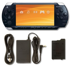 Игровая консоль прошитая Sony PlayStation PSP 2000 (2006) black + 64 Gb (Игры) + чехол, сумка, НОВАЯ