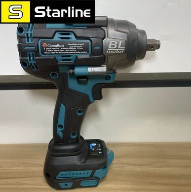Профессиональный гайковерт ударный 1/2 дюйма Cheng Bang 1000-1600 N.M BL motor бесщёточный двигатель, тушка, посадка Makita