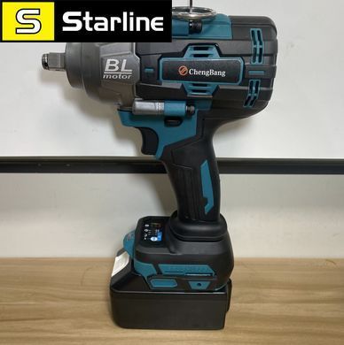 Профессиональный гайковерт ударный 1/2 дюйма Cheng Bang 1000-1600 N.M BL motor бесщёточный двигатель, тушка, посадка Makita