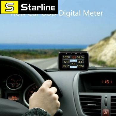 Бортовий комп'ютер A501C багатофункціональний смарт-автомобіль OBD2 HUD цифровий вимірювач