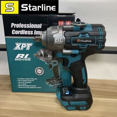 Профессиональный гайковерт ударный 1/2 дюйма Cheng Bang 1000-1600 N.M BL motor бесщёточный двигатель, тушка