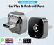 Бездротовий адаптер 2 в 1 Apple CarPlay та бездротовий адаптер Android Auto, 5 ГГц Wi-Fi Type-C/USB Plug Play CarPlay Wireless