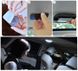 ПЛАФОН / СВІТИЛЬНИК / ЛАМПА для салону авто + магнітне кріплення, колір світіння білий + USB зарядка, чорний
