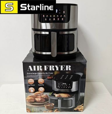 Багатофункціональний аерогриль мультипіч INSPIRE 15 літрів 2800 Ватт MS-852 фритюрниця без олії з сенсорним екраном
