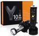 Лампи Led Світлодіодні Y10 H7 mini led lens Turbo Fan Y10 &mdash; 15000 Lm &mdash; 6000 K міні лінзи ксенон 70 Ватів Canbus