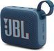 JBL GO 4 Беспроводная портативная Bluetooth-колонка небольшого размера с длительным временем автономной работы Синий