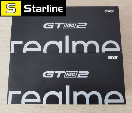 Realme GT Neo2 смартфон CN перекладає 5G 6,7 дюйма швидка зарядка 65 Ват 8GB 128GBlue (Синій) Руська мова
