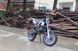 Двухколесный Питбайк, Мотобайк внедорожный горный мини мотоцикл скутер детский БЕНЗИНОВЫЙ 49 КУБ Черный