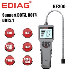 Тестер тормозной жидкости профессиональный EDIAG BF200 (DOT3, DOT4, DOT5.1)