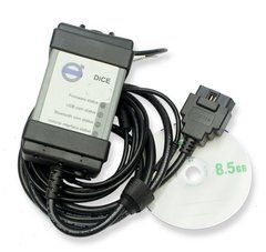 Автомобільний сканер Volvo Vida Dice 2014D модель J2534 OBD2 сканер діагностики авто Вольво ТОП ЗЕЛЕНА ПЛАТА