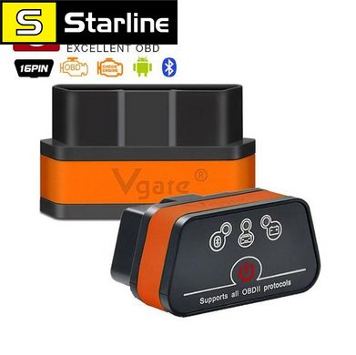 Автосканер Діагностика Vgate iCar2 OBD 2 ELM327 OBD2 Bluetooth3.0