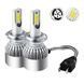Комплект Led ламп C6 H7 LED лампи HeadLight C6 72 Вт 7600LM 6500К 12V COB
