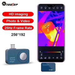 Мобильная тепловизионная камера Tooltop T7, 256x192, Android, тип C, 25 Гц
