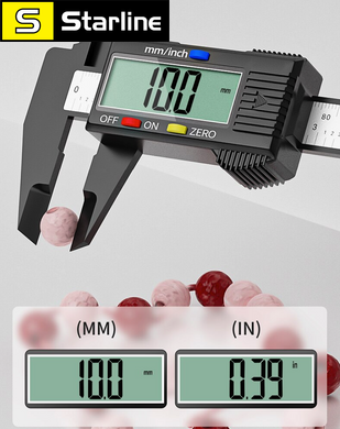 Цифровой штангенциркуль 150 мм 0,1 мм, 6 дюймов, электронный штангенциркуль, измерительный инструмент