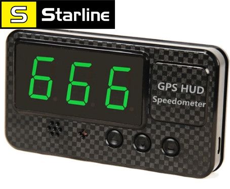 Автомобильный цифровой GPS Спидометр Hud GPS C60S Speedometer GPS спидометр универсальный 12-24V