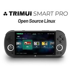 Портативная игровая консоль Trimui Smart Pro, 4,96-дюймовый IPS-экран, Linux, джойстик, RGB-подсветка,128 гб
