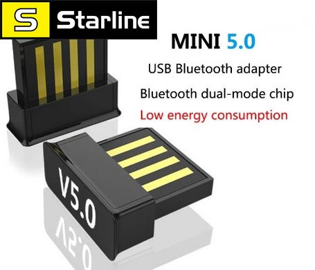 USB Bluetooth адаптер BT 5,0 MINI USB беспроводной компьютерный аудио приемник для ПК компьютера ноутбука