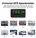 GPS-Спідометр C60 Автомобільний цифровий Спідометр GPS спідометр, 2 в 1 + проектор на лобове скло авто