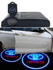 Беспроводная подсветка дверей с логотипом TOYOTA подсветка на батарейках ТОЙОТА