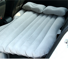 Автомобільний надувний матрац на заднє сидіння (сірий138х88х45см)