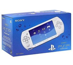 Sony PlayStation PSP-E1008 ICE WHITE цвет 16 Гб + чехол, прошитая неслетаемой прошивкой 6.61 Infinity Б.У