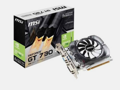 Відеокарта MSI PCI-Ex GeForce GT 730 4096 MB DDR3 (128 bit) (700/1000) (VGA, DVI, HDMI) (N730-4GD3V2) Вітринний