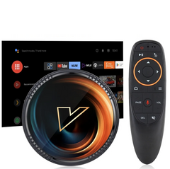 Vontar W2 ATV 4/64Гб Смарт ТВ приставка smart tv box бокс Android 11 TV пульт с гироскопом и голосовым