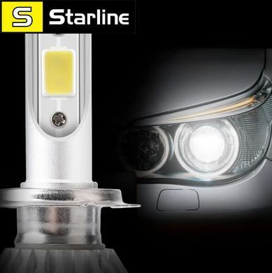 Комплект автомобильных LED ламп C6 H11, 2 шт, 36W / Светодиодные лампы для авто / Лампы для фар