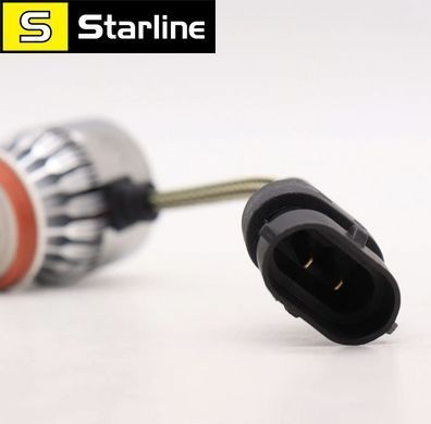 Комплект автомобильных LED ламп C6 H11, 2 шт, 36W / Светодиодные лампы для авто / Лампы для фар