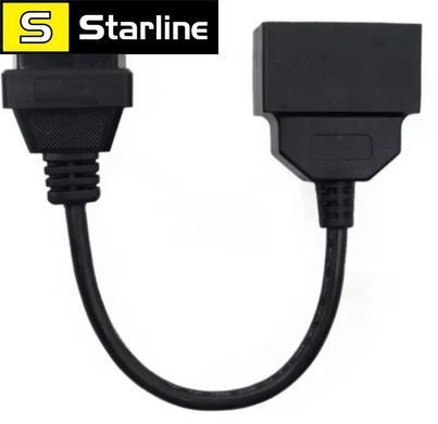 Переходник с OBD2 16pin мама на Toyota 22pin папа