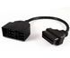 Переходник с OBD2 16pin мама на Toyota 22pin папа