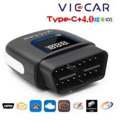 Автосканер Viecar VP003 Version2.2 з PIC18F25K80 версія Bluetooth 4.0 + Type C Port для Windows/Android/iOS