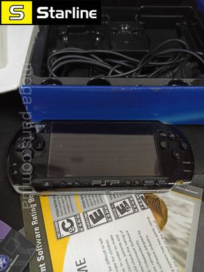 Sony PlayStation PSP- 3006 black 16 Гб прошитая, много игр,новая, полный комплект