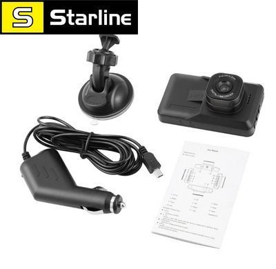 Автомобильный видеорегистратор Car Vehicle BlackBOX DVR 626 1080P 3.0M корпус пластиковый