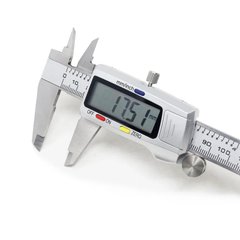 Цифровий штангенциркуль із неіржавкої сталі мікрометр вимірювальний інструмент лінійка 6 дюймів 150 мм