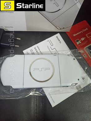 Sony PlayStation PSP- 3006 PEARL WHITE 16 Гб прошита, багато ігор, новий стан, повний заводський комплект