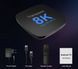 Smart TV Box приставка MX10 Android 13 TV Box ATV 4 ГБ 64 Гб 8K Video BT5.0 + RK3528 4K 3D