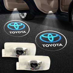 Штатна LED підсвічування в двері з логотипом TOYOTA (Тойота)