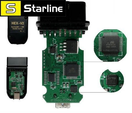 Диагностический адаптер VCDS, кабель vag com Вася Диагност, HEX CAN v2 Версия 20.4.2-EN Английская версия