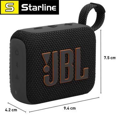 JBL GO 4 Бездротова портативна Bluetooth-колонка невеликого розміру з тривалим часом автономної роботи