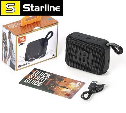 JBL GO 4 Бездротова портативна Bluetooth-колонка невеликого розміру з тривалим часом автономної роботи