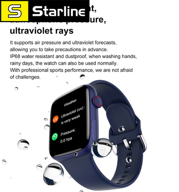 Смарт-годинник Apple Watch чорний АНАЛОГ
